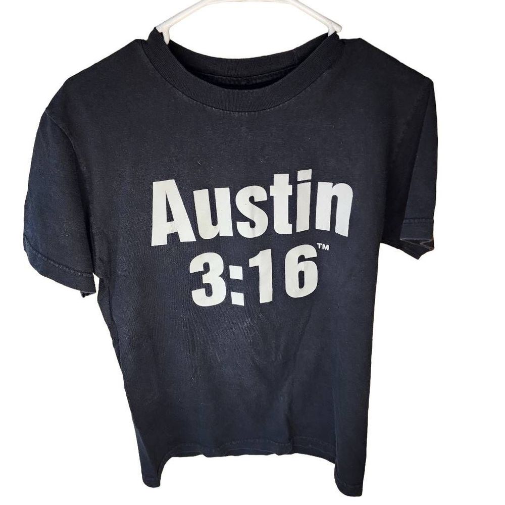 Stone Cold Steve Austin WWE Shirt Size Small 316 Skull Double Sided